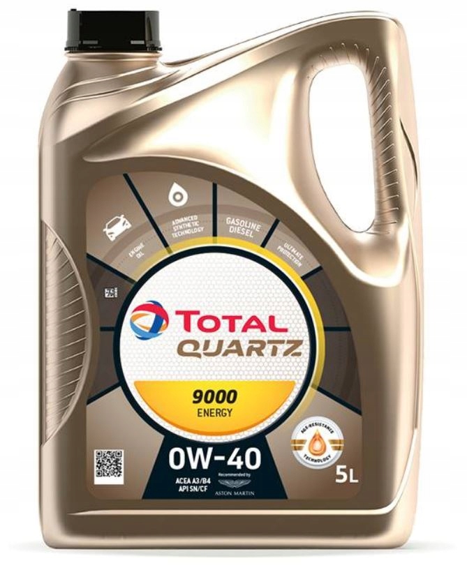 

Olej syntetyczny Total Quartz 9000 Energy 5 l 0W-4