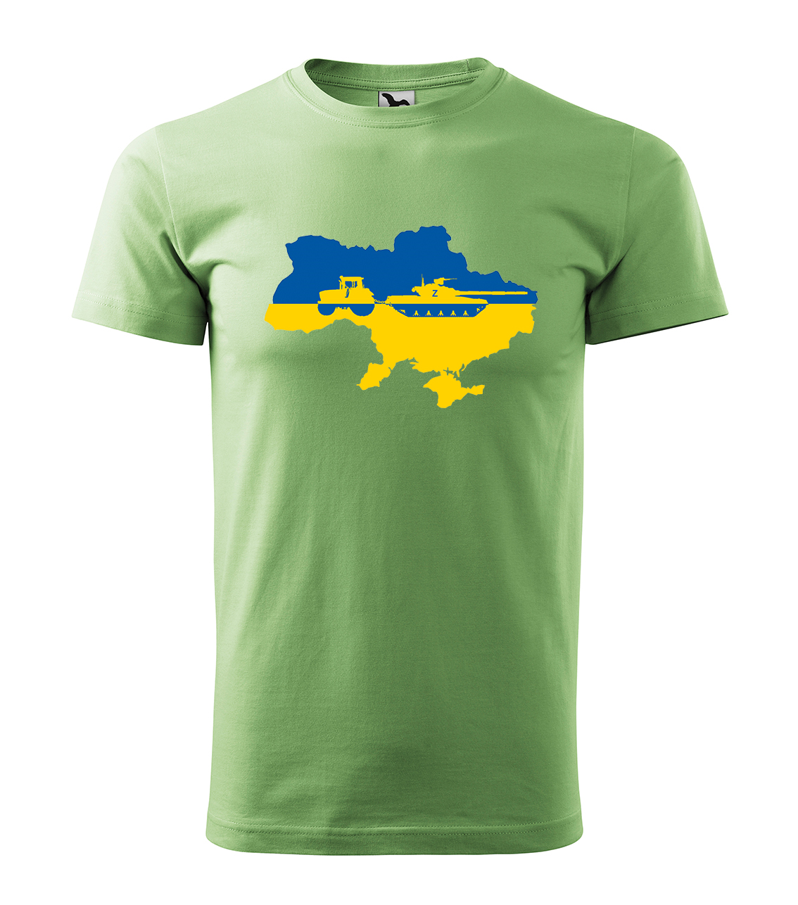 

Tshirt z nadrukiem Traktor Czołg Ukraina M