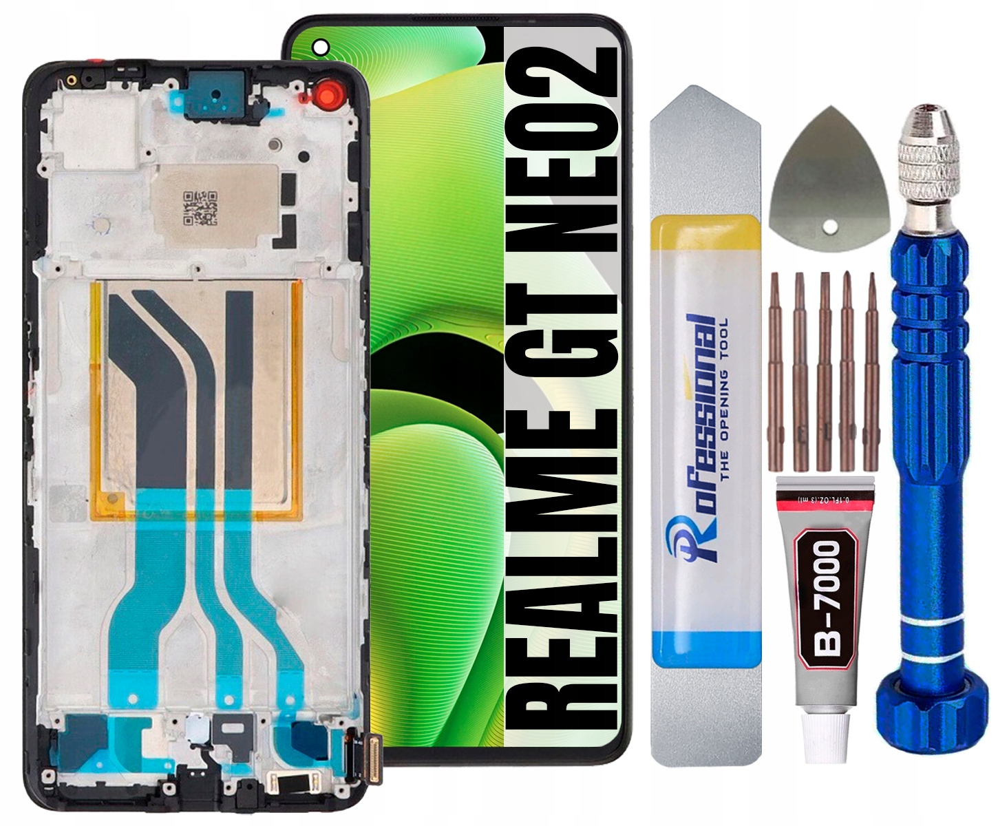 Displej Pro Oppo Realme Gt Neo 2 RMX3370 Incell LCD Displej Rámeček