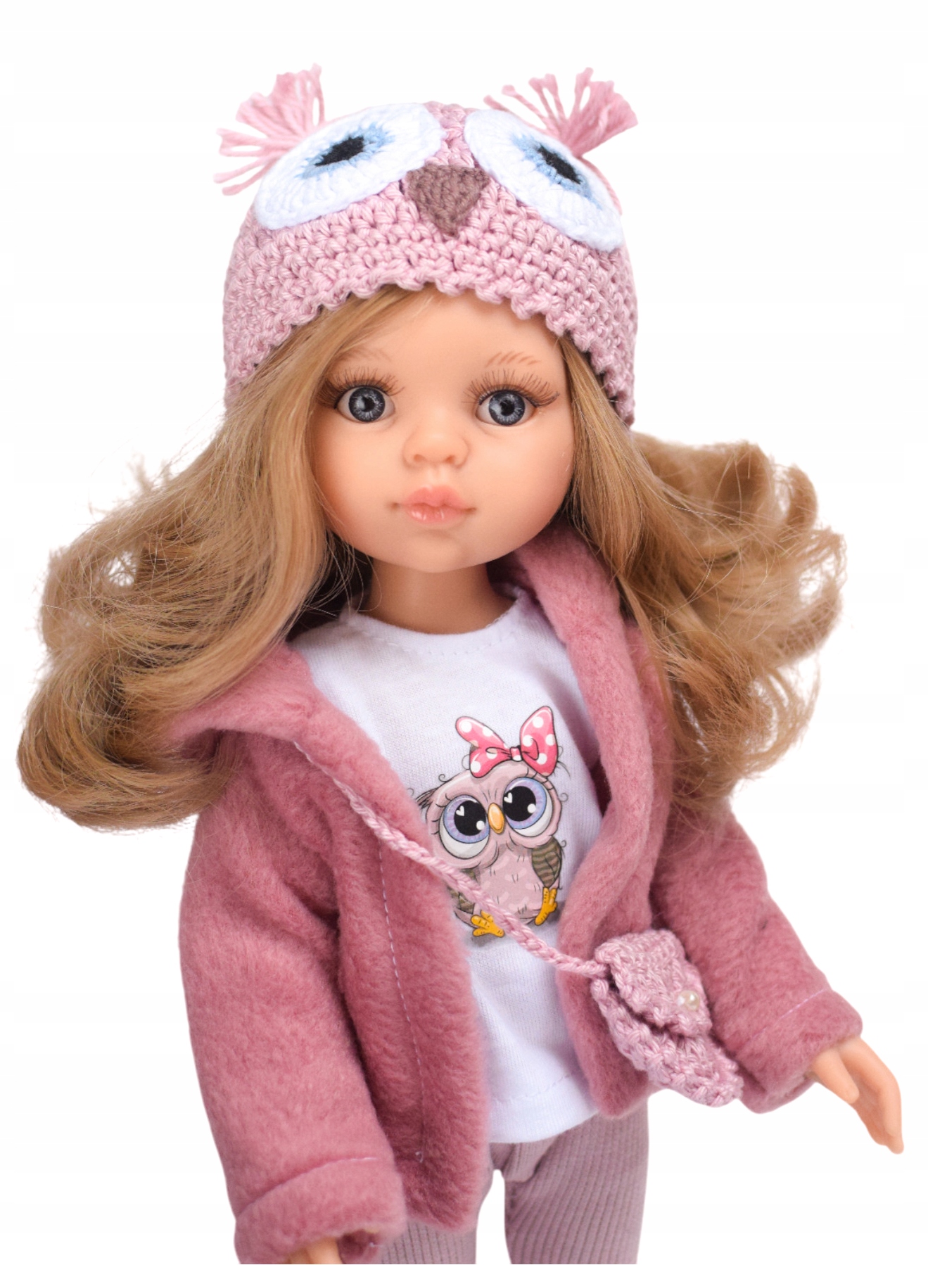 LALKA hiszpańska PAOLA REINA 32cm CARLA+ ubranka, buciki pudełko Wiek dziecka 3 lata +