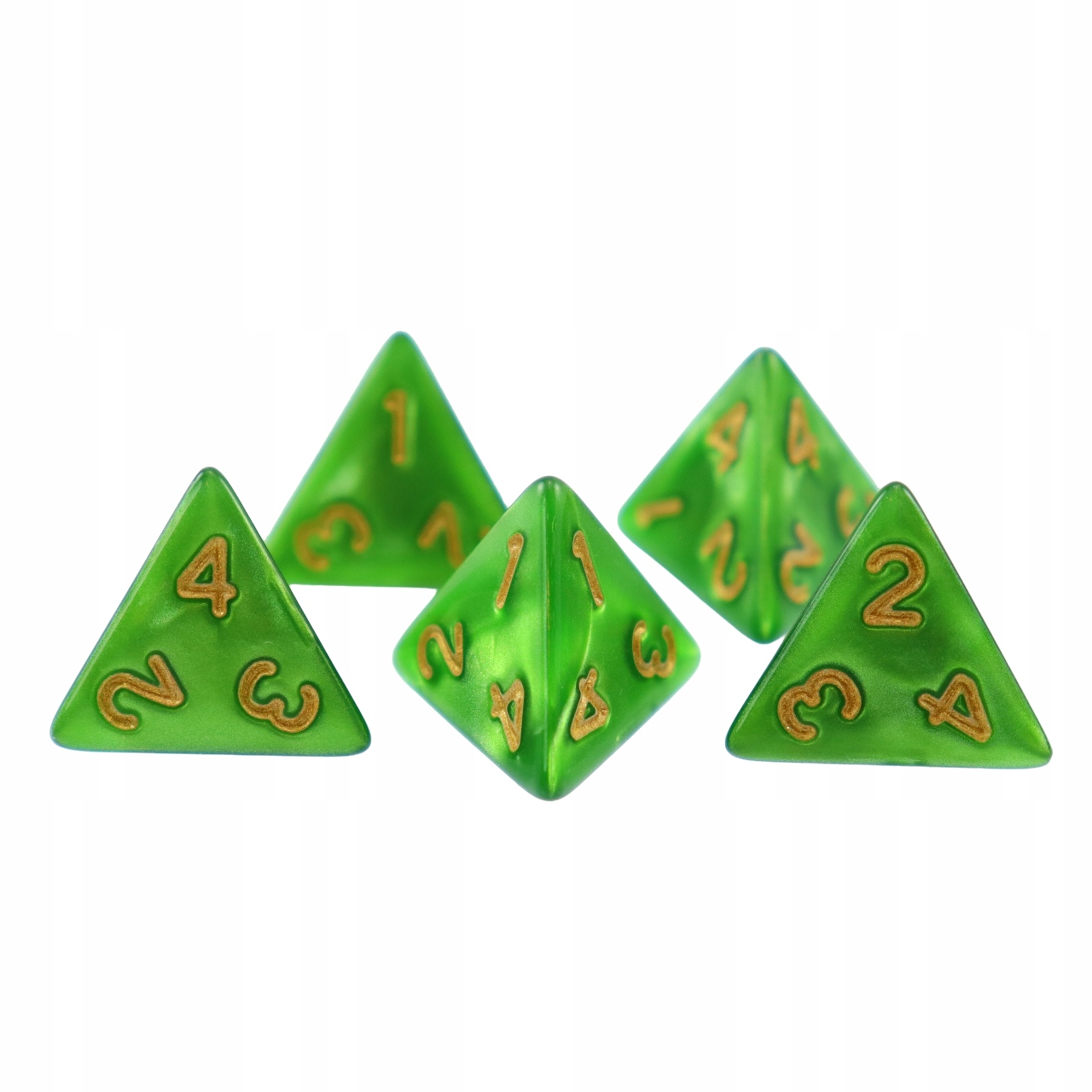 KOSTKA RPG ELFICKA ZASADZKA KOŚĆ CZTEROŚCIENNA K4 Liczba ścian 4