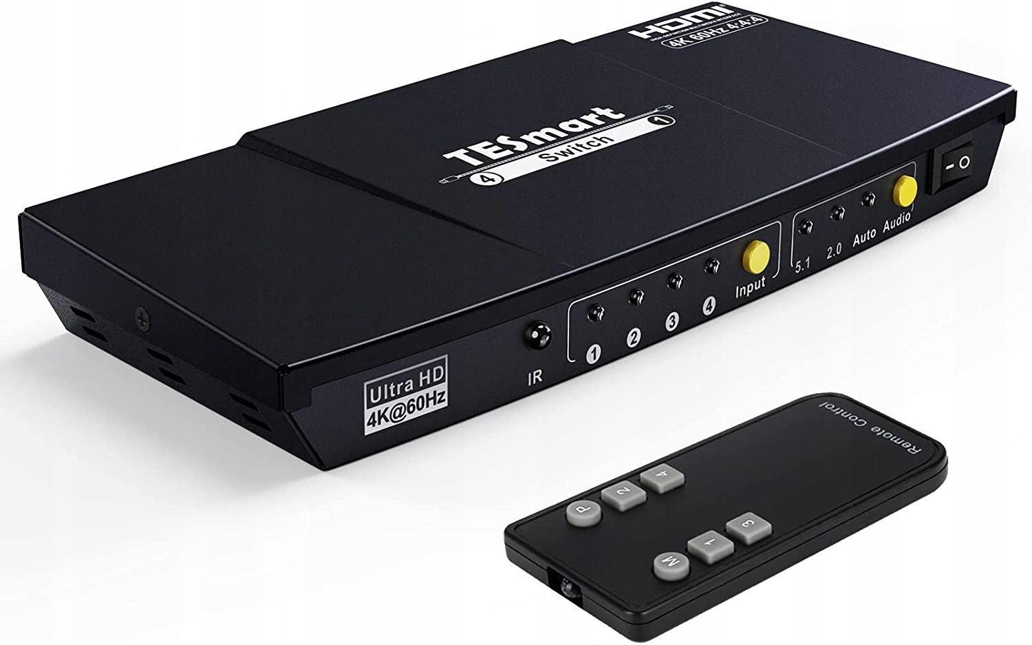 Hdmi rozbočovač 4K switch splitter 4x1 60Hz TESmart