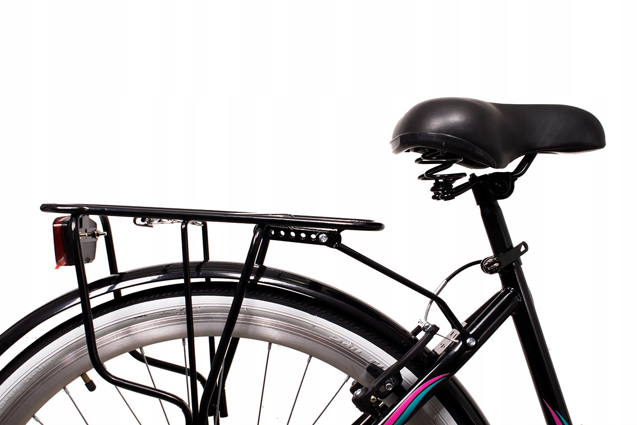 DAMSKI ROWER MIEJSKI PASADENA 28 7B SHIMANO NOWOŚĆ Wyposażenie dodatkowe bagażnik błotniki osłona łańcucha oświetlenie stopka