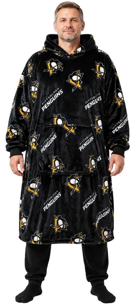 Mikinová televizní deka Nhl Pittsburgh Penguins vel. XL