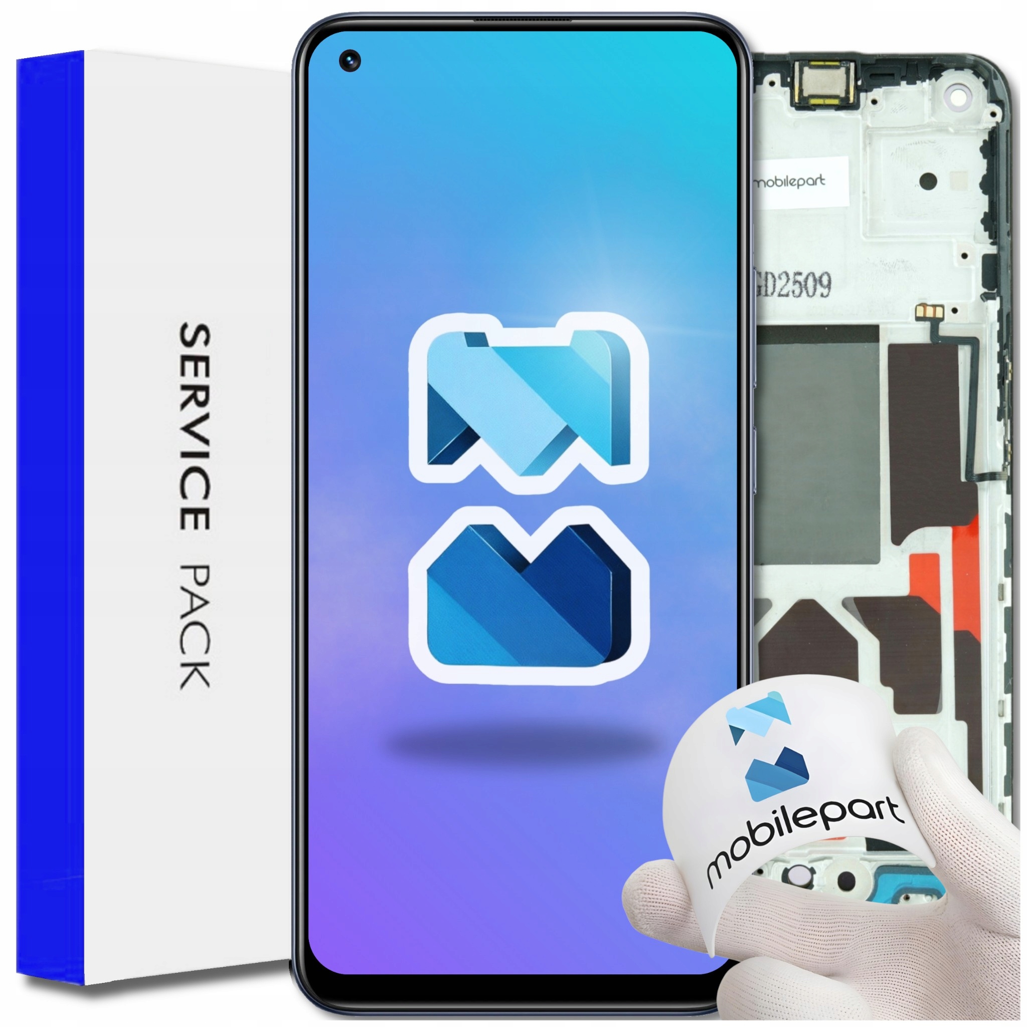 Matryca do Realme Gt Master Edition LCD RMX3363 Ramka Oryginał Mobilepart