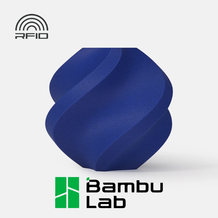 Filament Bambu Lab PLA-CF 1,75mm 1kg - wielorazową szpulą - Royal Blue