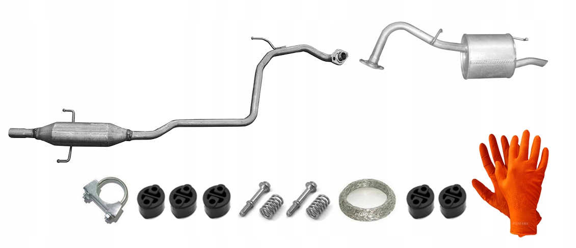 Toyota Yaris 1.0i 12V 52kW (2005-12/2012) Tlumič Jpn