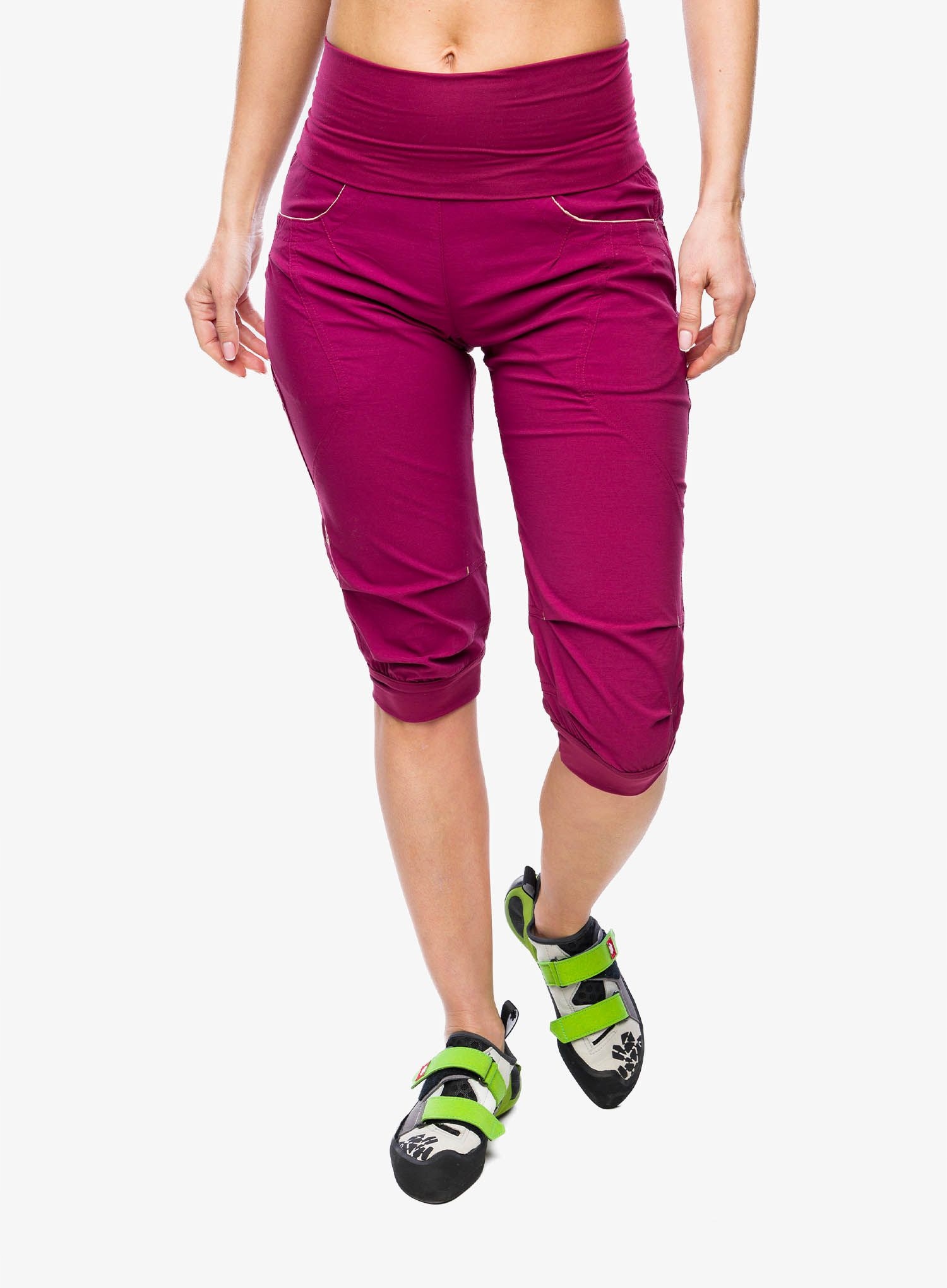 Kraťasy lezecké kraťasy Ocun Noya Shorts wine rhododendron Xs