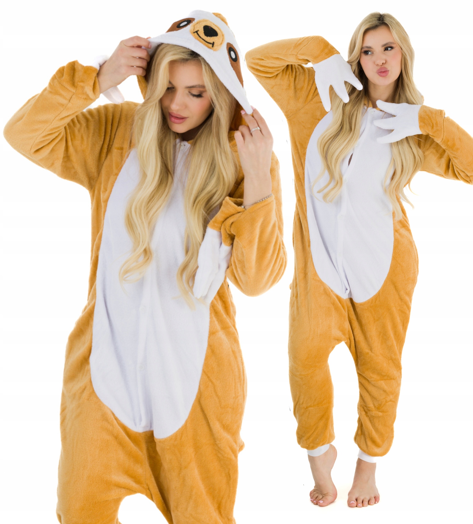 KOMBINEZON ONESIE PIŻAMA DRES LENIWIEC rozm. M