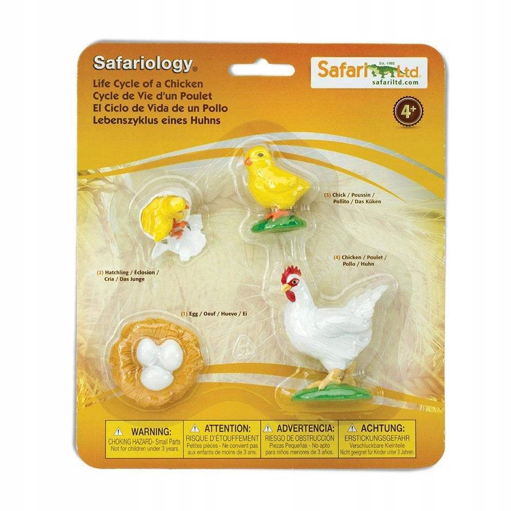 

Figurki Cykl Życia Kurczaka - Safari Ltd. - 662816