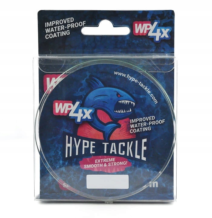 Plecionka Hype Tackle 4X Grass Green 0,08mm, 5,5kg 135m