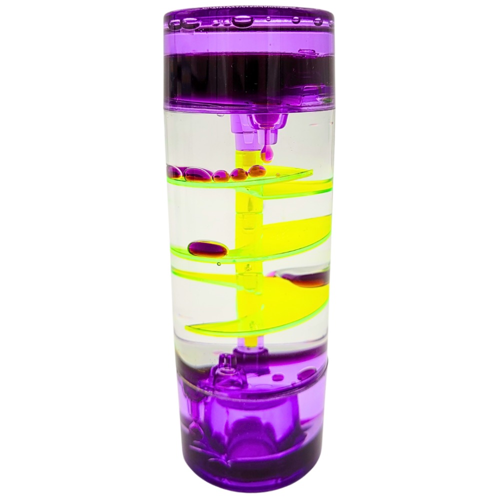 KLEPSYDRA SPIRALNA Z CIECZĄ LAWA TIMER hipnotyzuj Marka inna