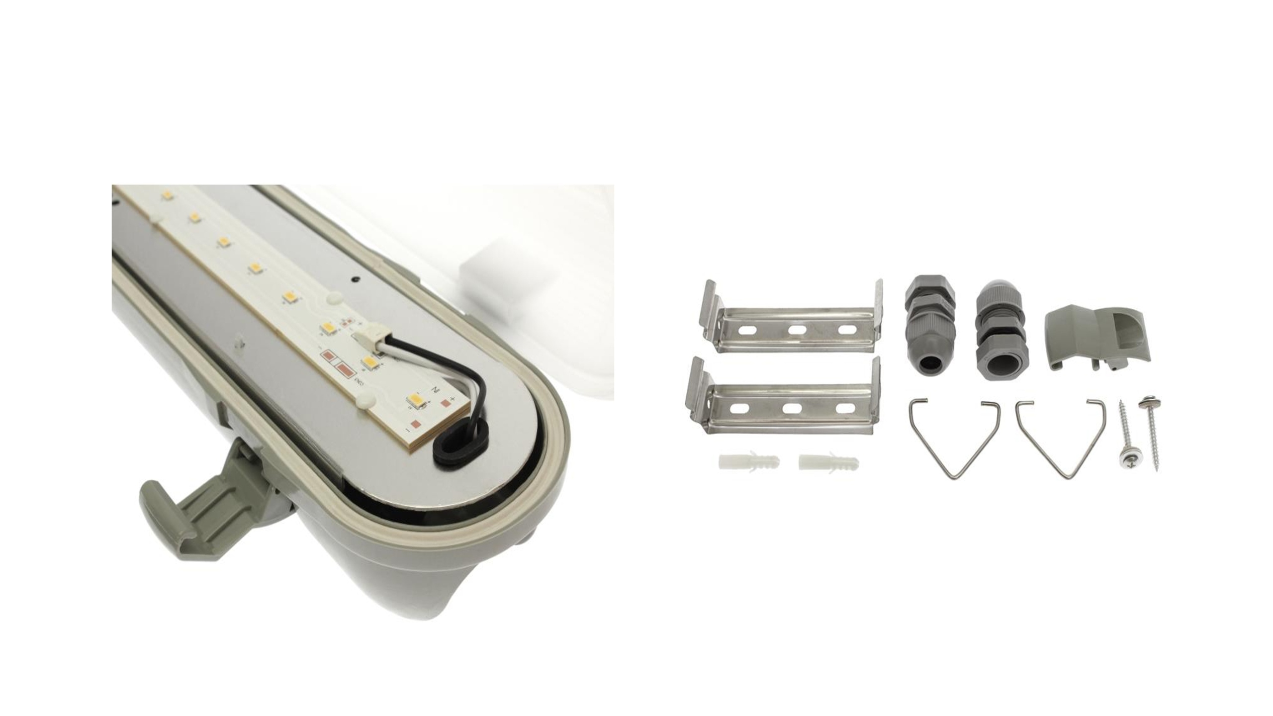 LAMPA WARSZTATOWA LED 25W OBUDOWA MLECZNA WYMIARY: 1274X90X90MM SZT Kod producenta GV STLEDDJM