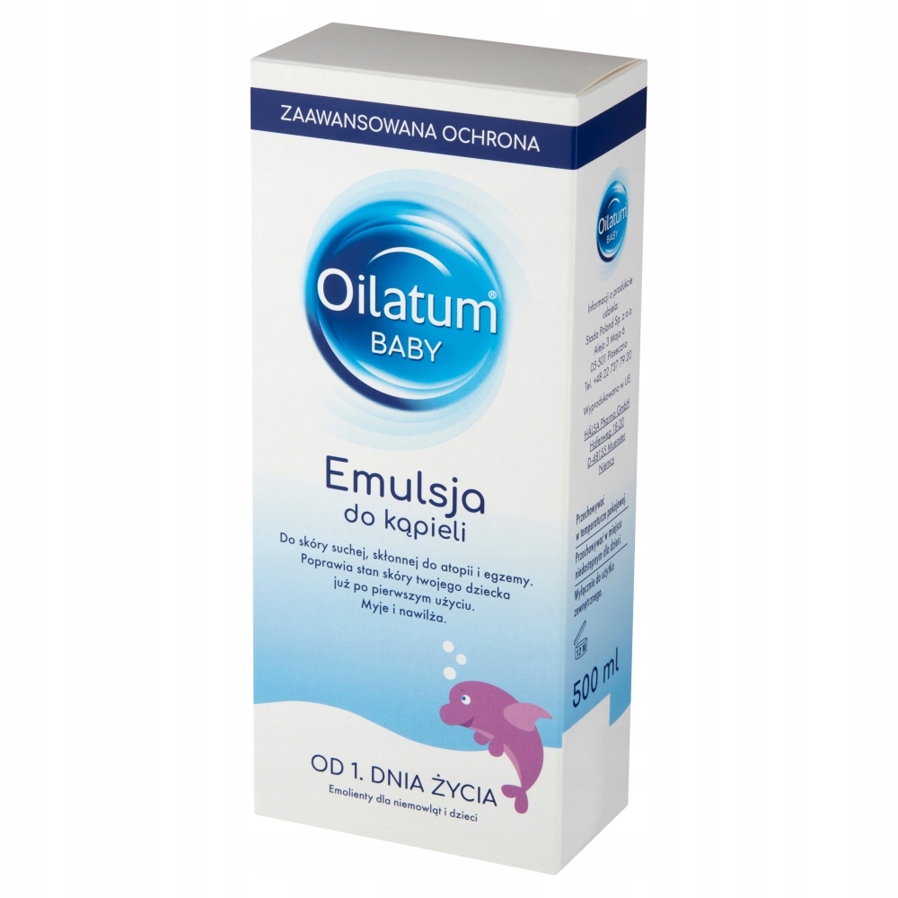 OILATUM BABY emulsja do kąpieli dla dzieci 500 ml Marka Oilatum