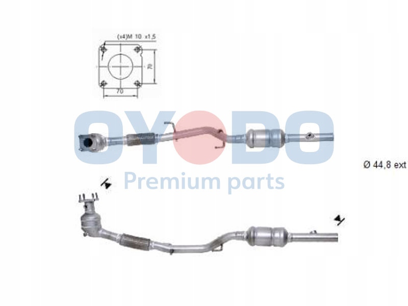 KATALIZATOR SKODA FABIA (6Y2) 1.4 16V