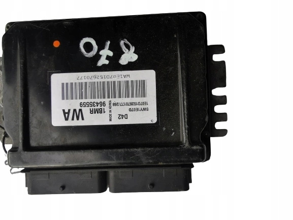 CHEVROLET KALOS 1.2B 5WY1E07D 96435559 computer EC