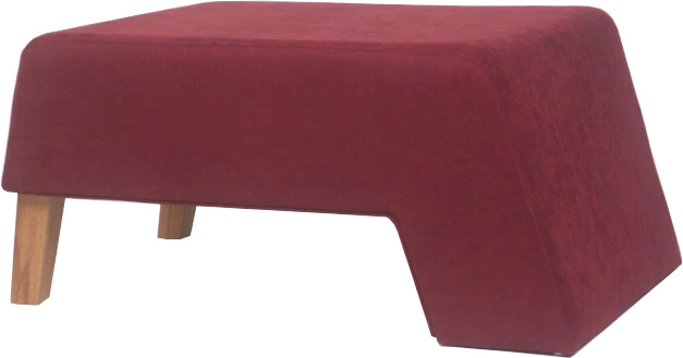 STYLOWA PUFA PODNÓŻEK styl skandynawski 84x60x40