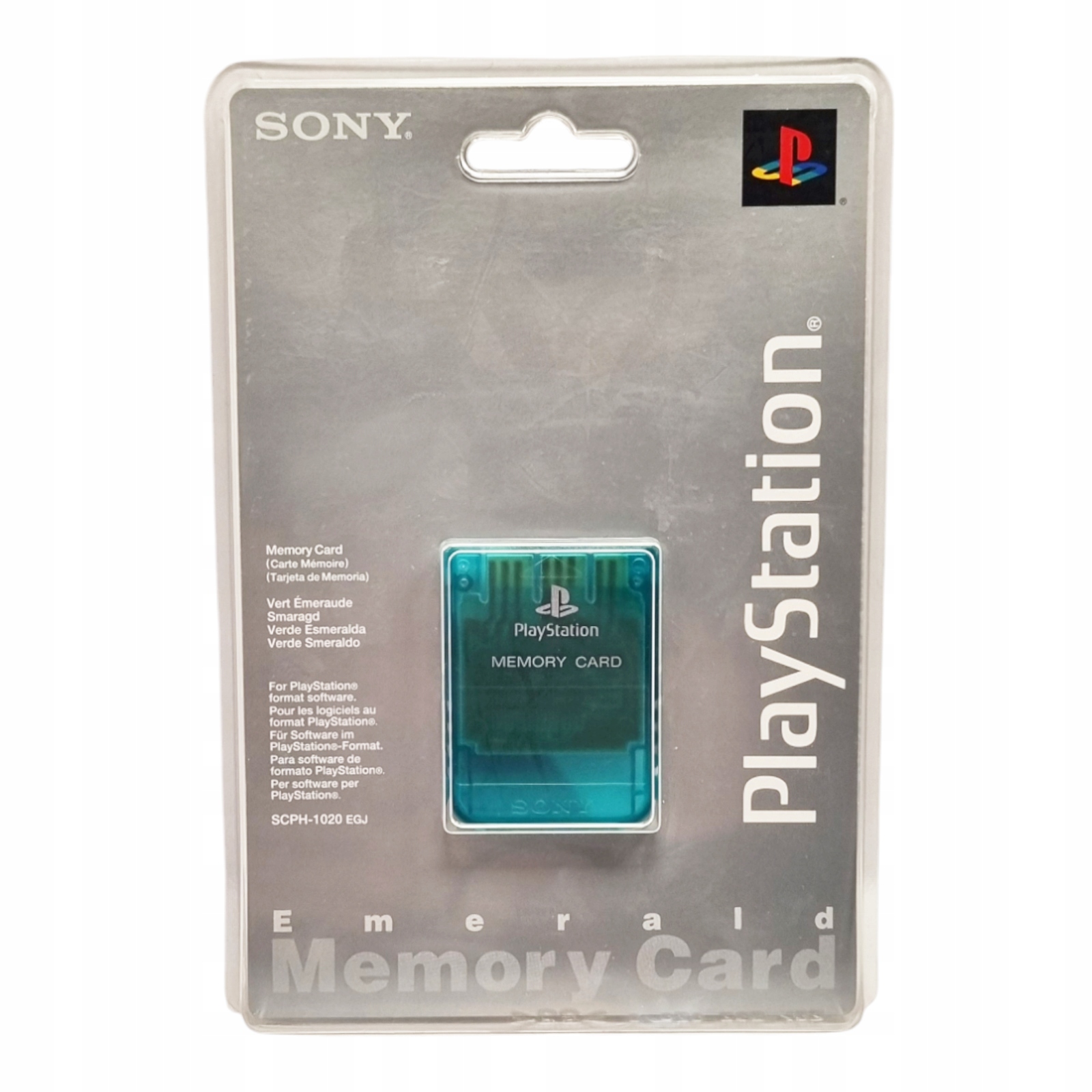 Sběratelská originální Sony Playstation 1 PS1 Memory Card 1MB Nová
