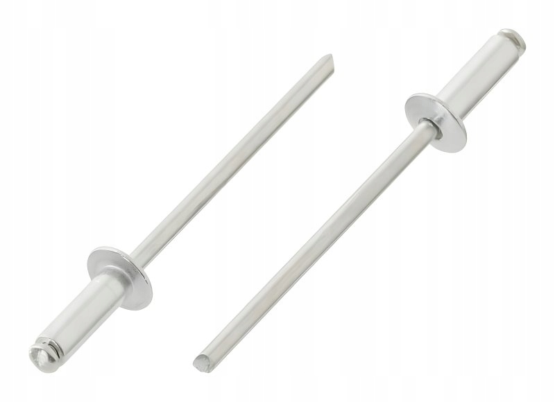 NITY zrywalne 6x25 płaskie ALU/STAL 250 szt.