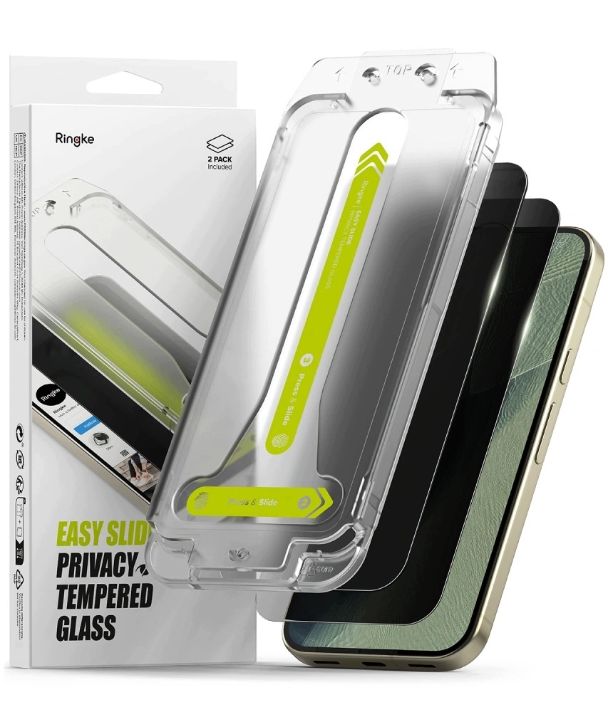 Szkło Prywatyzujące Ringke Easy Slide 2- Pack Google Pixel 9 Pro 10 Pro