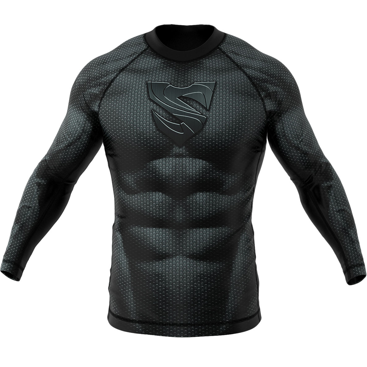 

Rashguard Męski Z Długim Rękawem Smmash S-man M