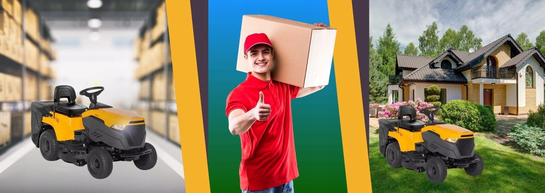 TRAKTOR OGRODOWY DO KOSZENIA STIGA ESTATE 384 M + ZESTAW STARTOWY + BONUS Regulacja wysokości koszenia z regulacją