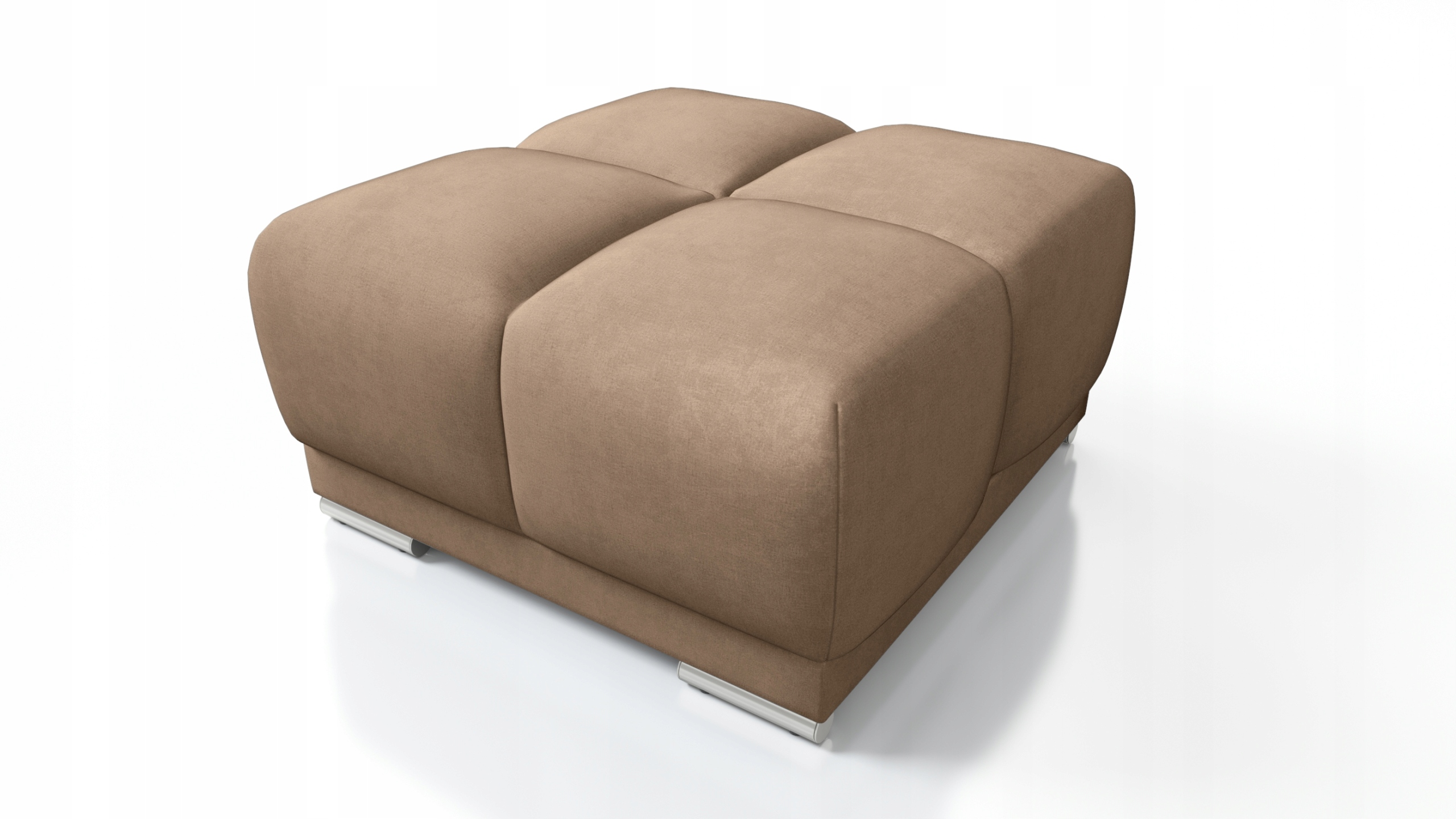 Výprodej Velký Čalouněný Taburet Honey Taburet Do Obývacího Pokoje Prošívaný