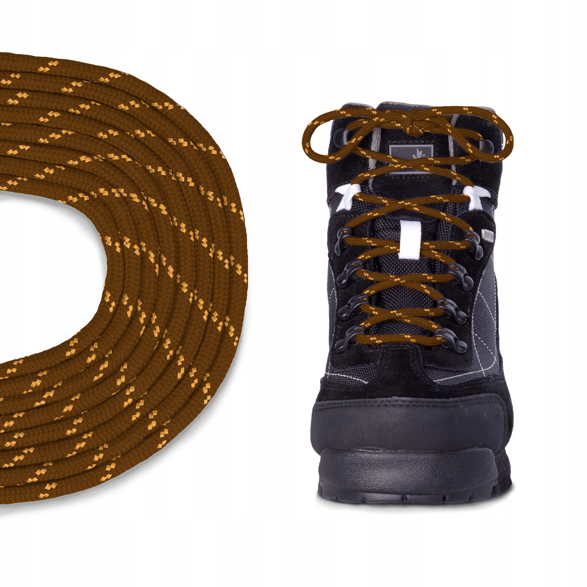 

Trekkingowe sznurowadła do butów dł 120 cm k. 135D