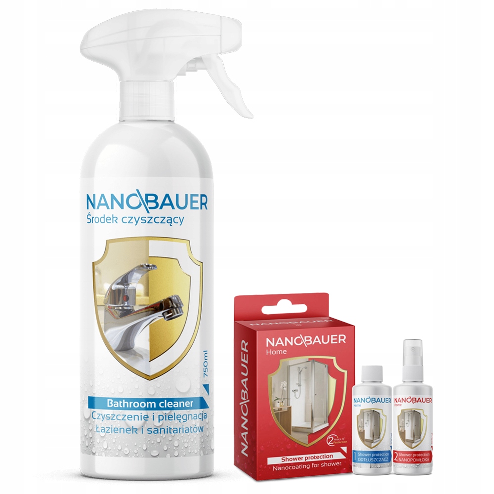 Levně tekutý čisticí prostředek mytí koupelny 750ml impregnace do kabin 60 Ml