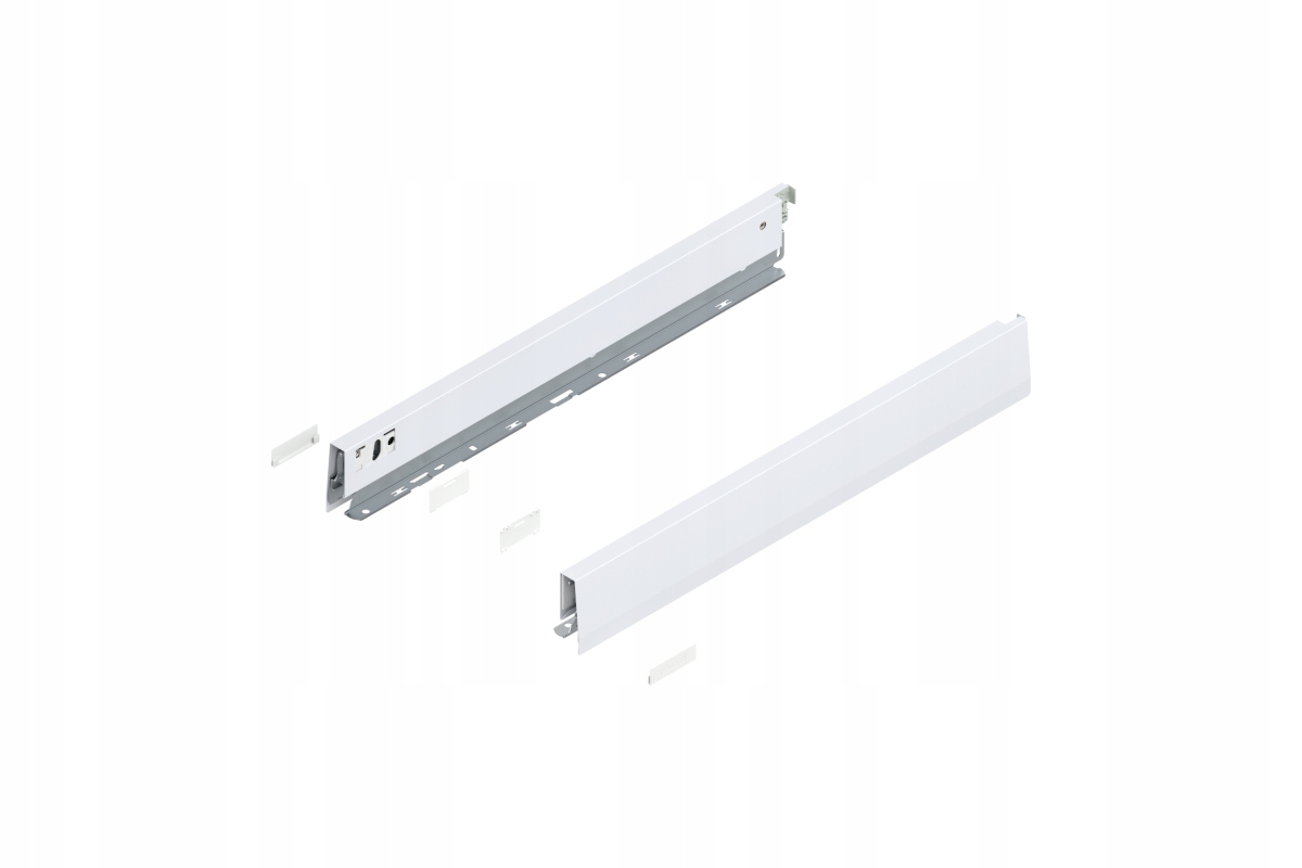 Blum 470N5002S Boční strana Merivobox, výška N (68.5 mm) 500 mm, hedvábně bílá