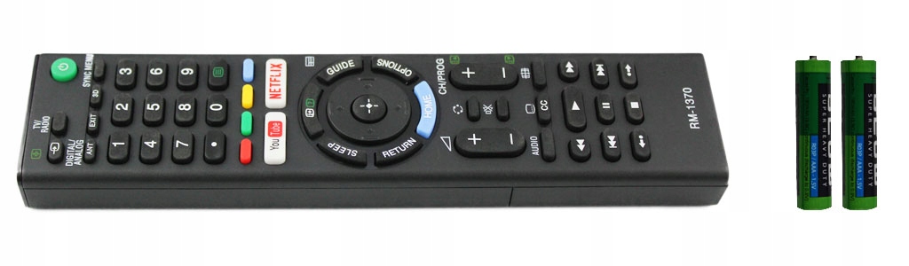 Pilot do TV Sony KD-55XF7096 Przeznaczenie TV