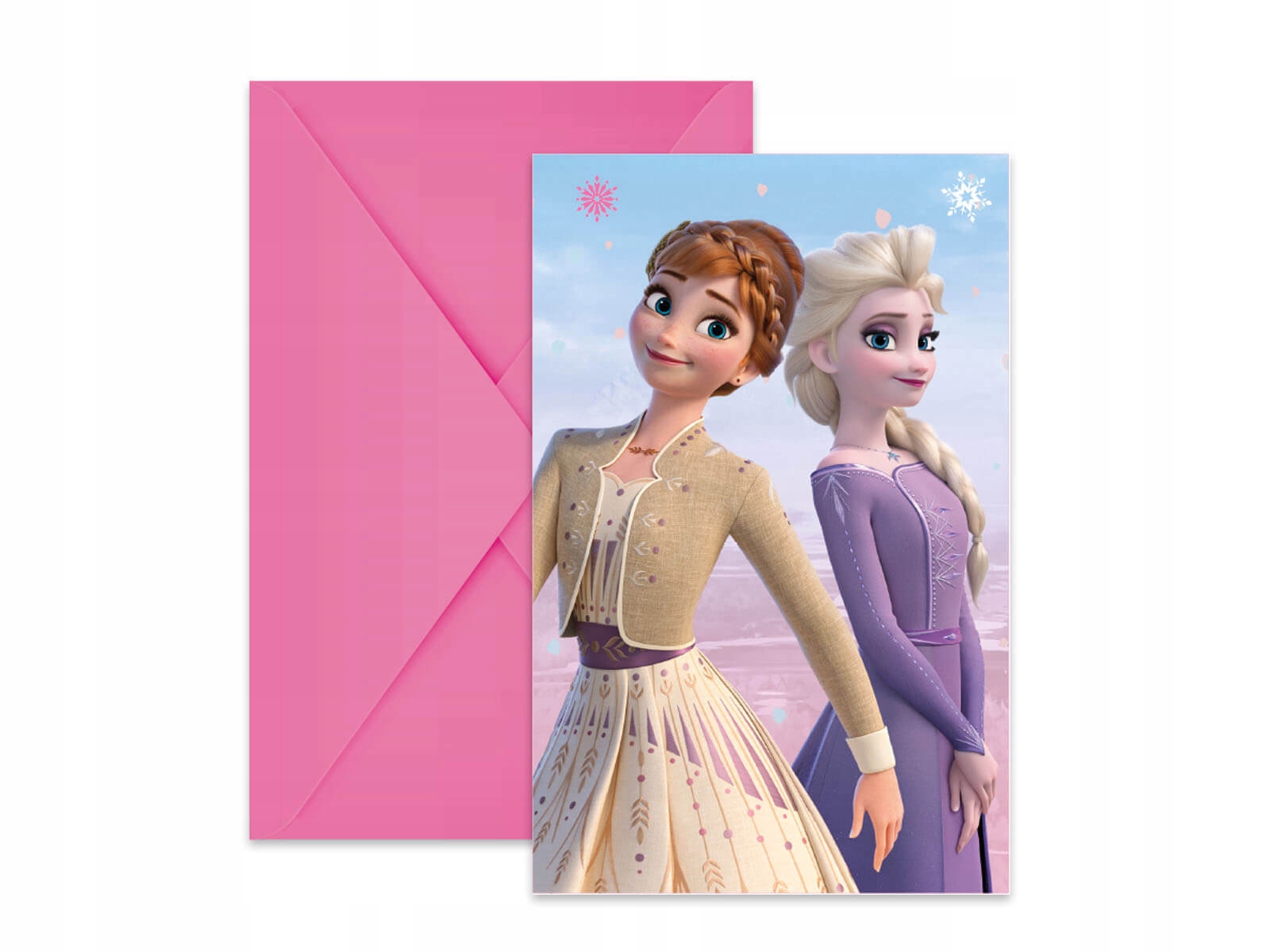 

Zaproszenia urodzinowe Frozen 2 -Kraina Lodu 6szt.