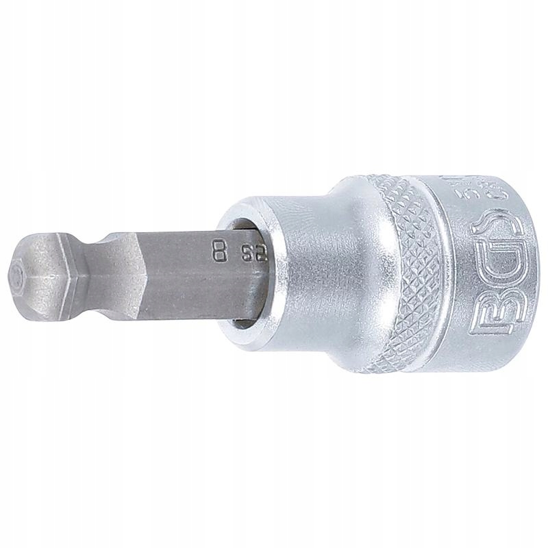 Nasadka 10 mm (3/8") z bitem imbus z kulką 8 mm, Bgs 5115