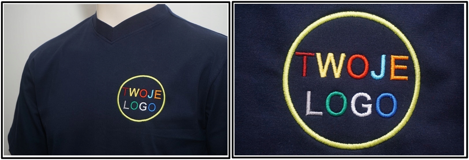 Polar firmowy reklamowy męski JHK LOGO HAFT Marka inny