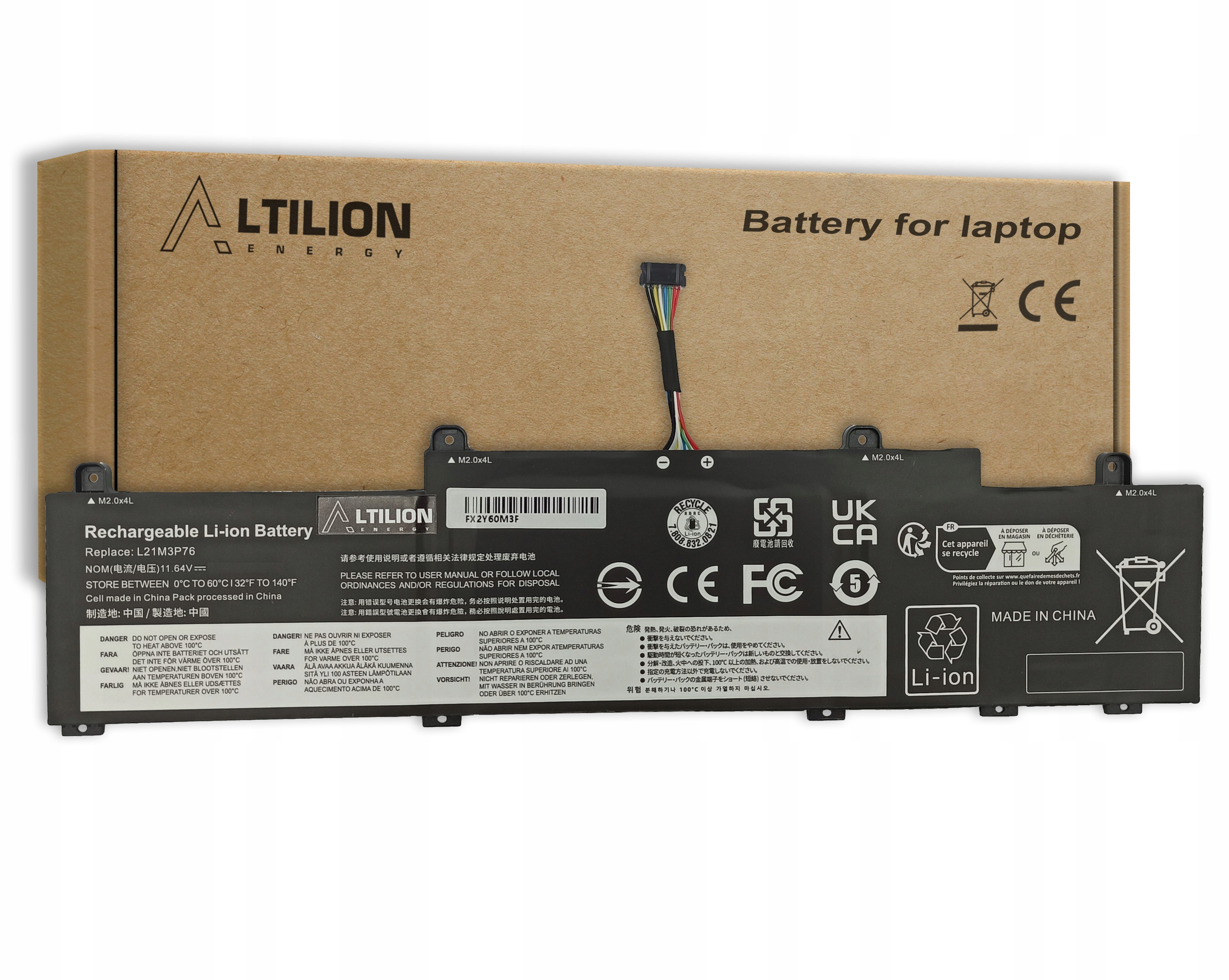 Bateria Altilion Energy L21M3P76 kompatybilna z Lenovo