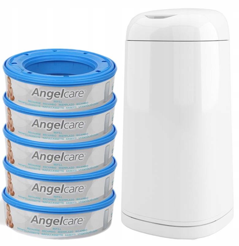 

Angelcare Dress Up Pojemnik Kosz pieluchy +5xWKŁAD