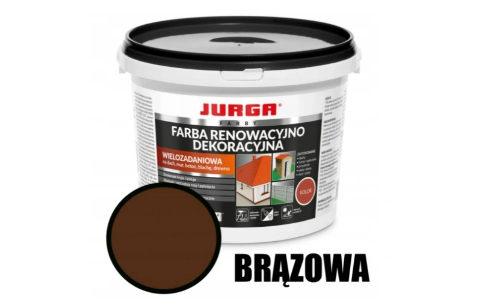 

Papa w płynie wodoodporna Jurga 4kg brązowy
