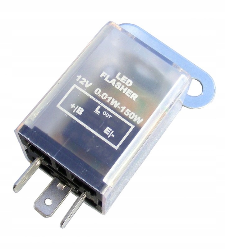 Przerywacz kierunkowskazów Przekaźnik Led 12V 3p 3pin 0,01W-150W (5538)