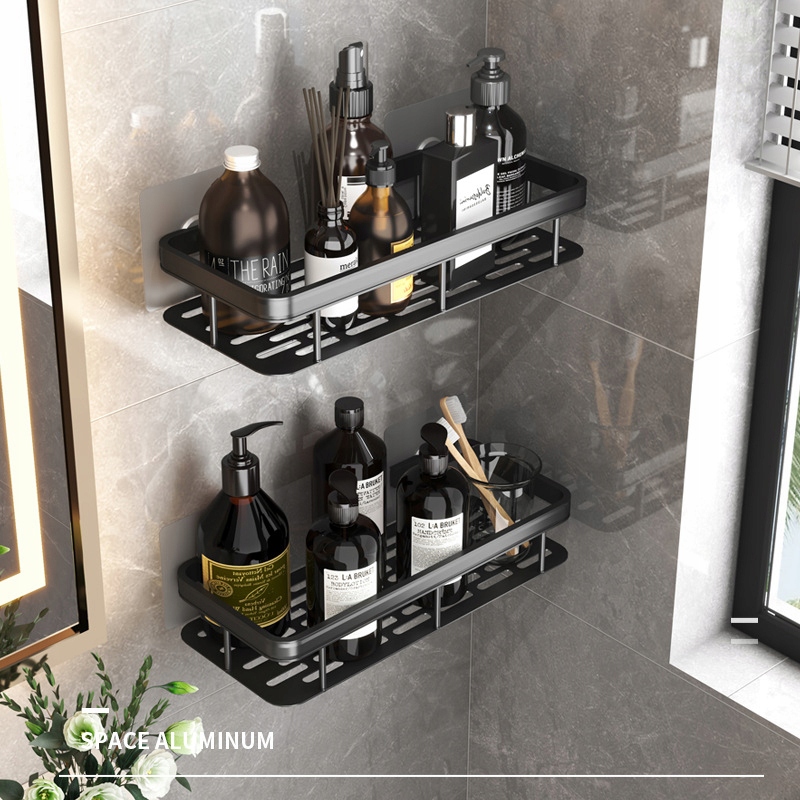 

Półka Łazienkowa Loft Pod Prysznic Czarna 2SZT