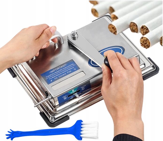 NABIJARKA TŁOKOWA MASZYNKA DO TYTONIU PAPIEROSÓW z Uchwytem Marka Inna