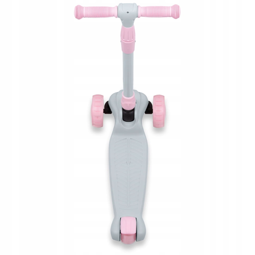 KIDWELL HULAJNOGA TRÓJKOŁOWA BALANSOWA KOŁA LED Kolor Różowy