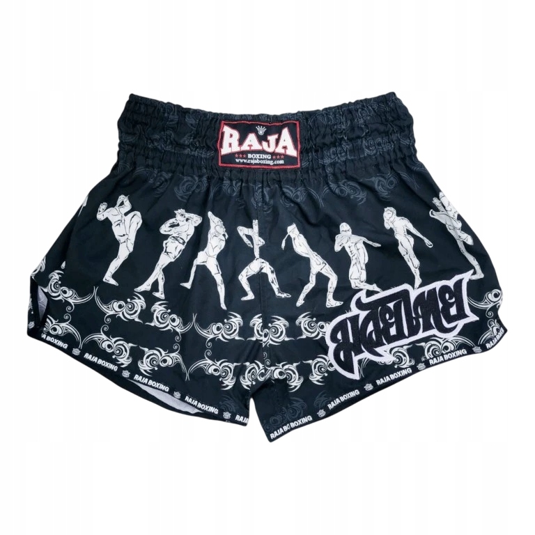 spodenki muay thai raja M Czarny