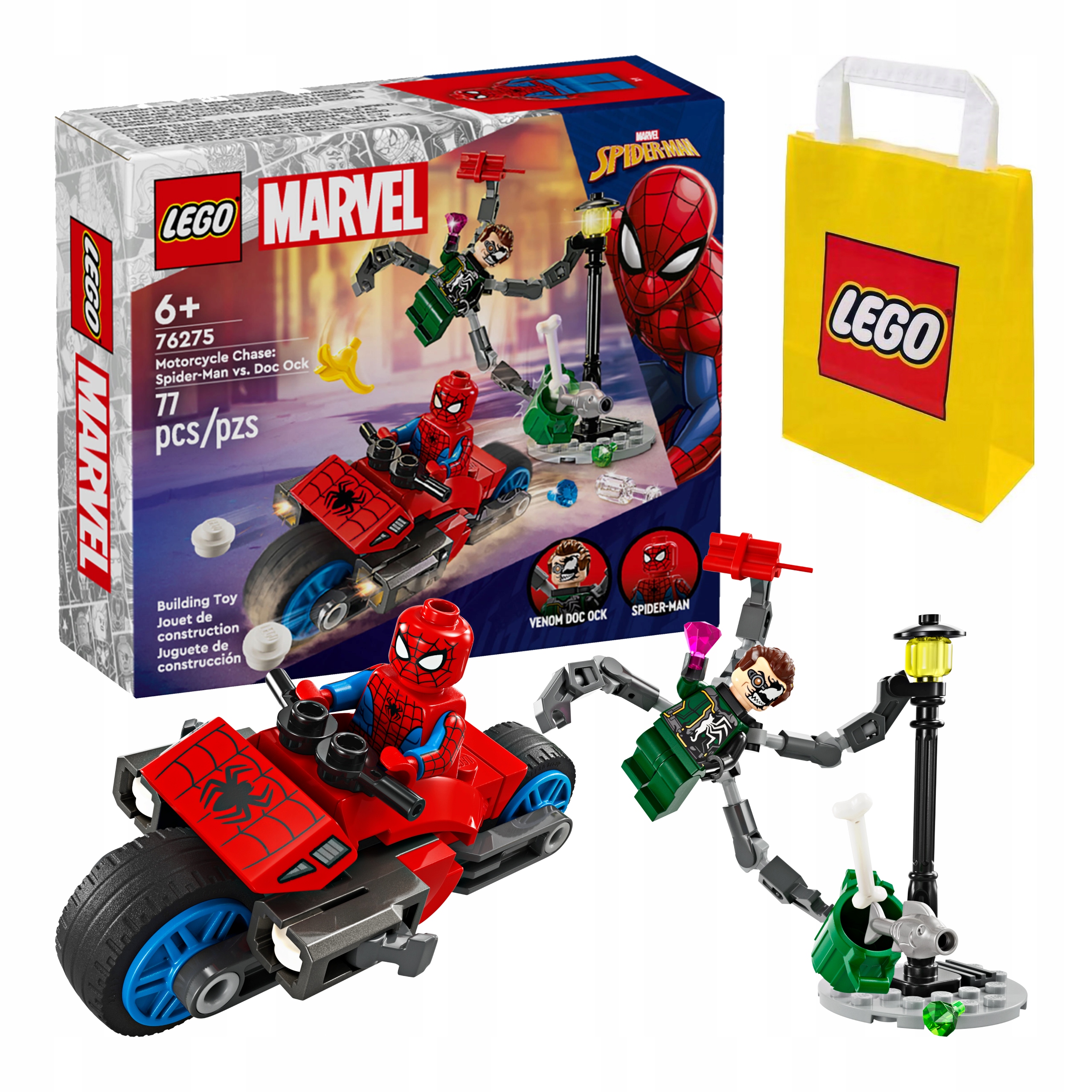 Lego store spiderman cena