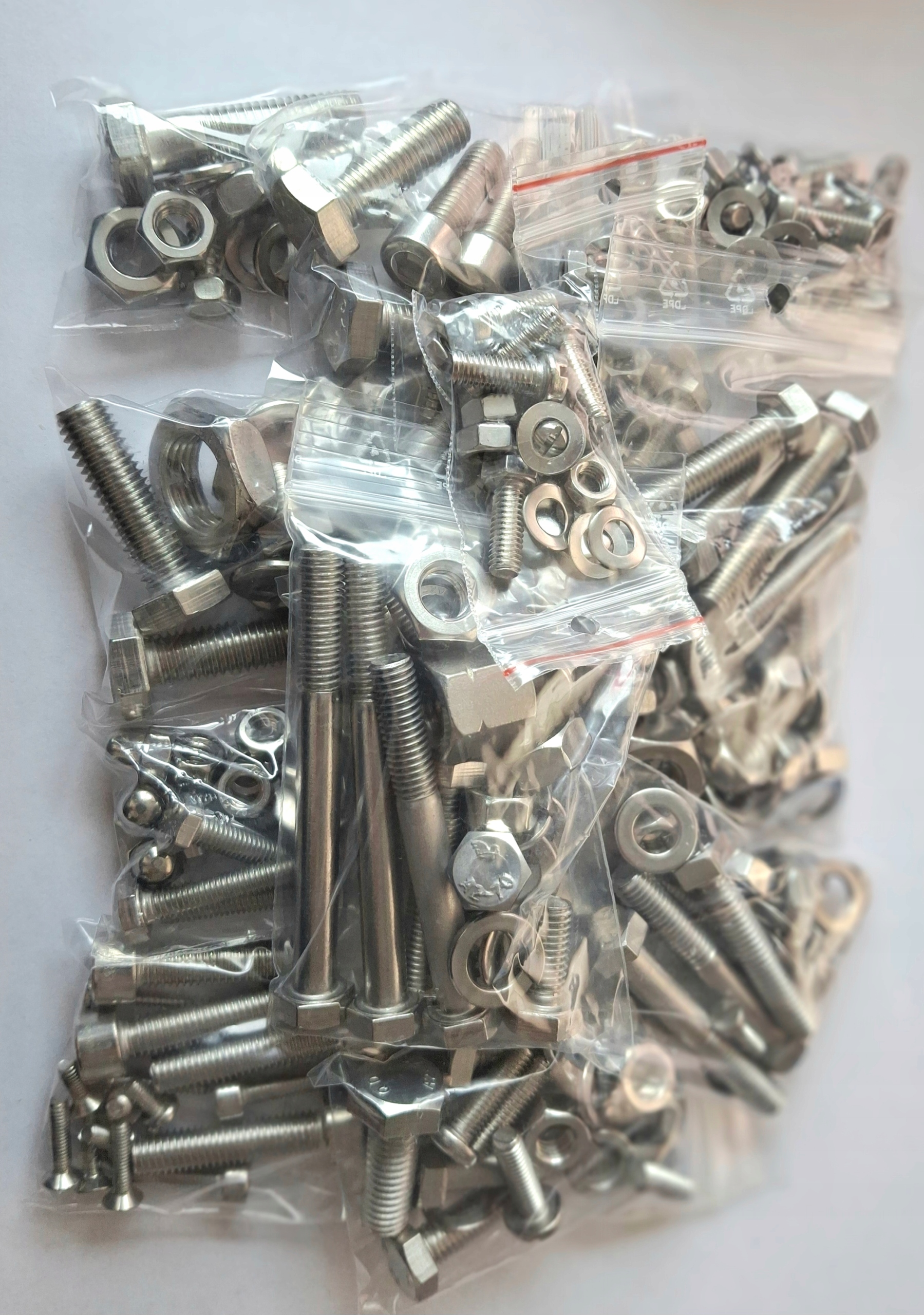 Zestaw śrub nierdzewnych Mz Etz 150 komplet