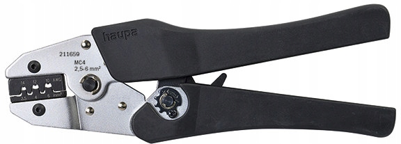 

Haupa Zaciskarka praska do złącz solarnych MC4 Pv