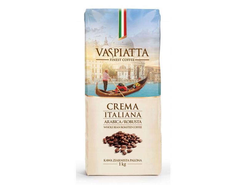 Kawa ziarnista Vaspiatta Crema Italiana 1 kg