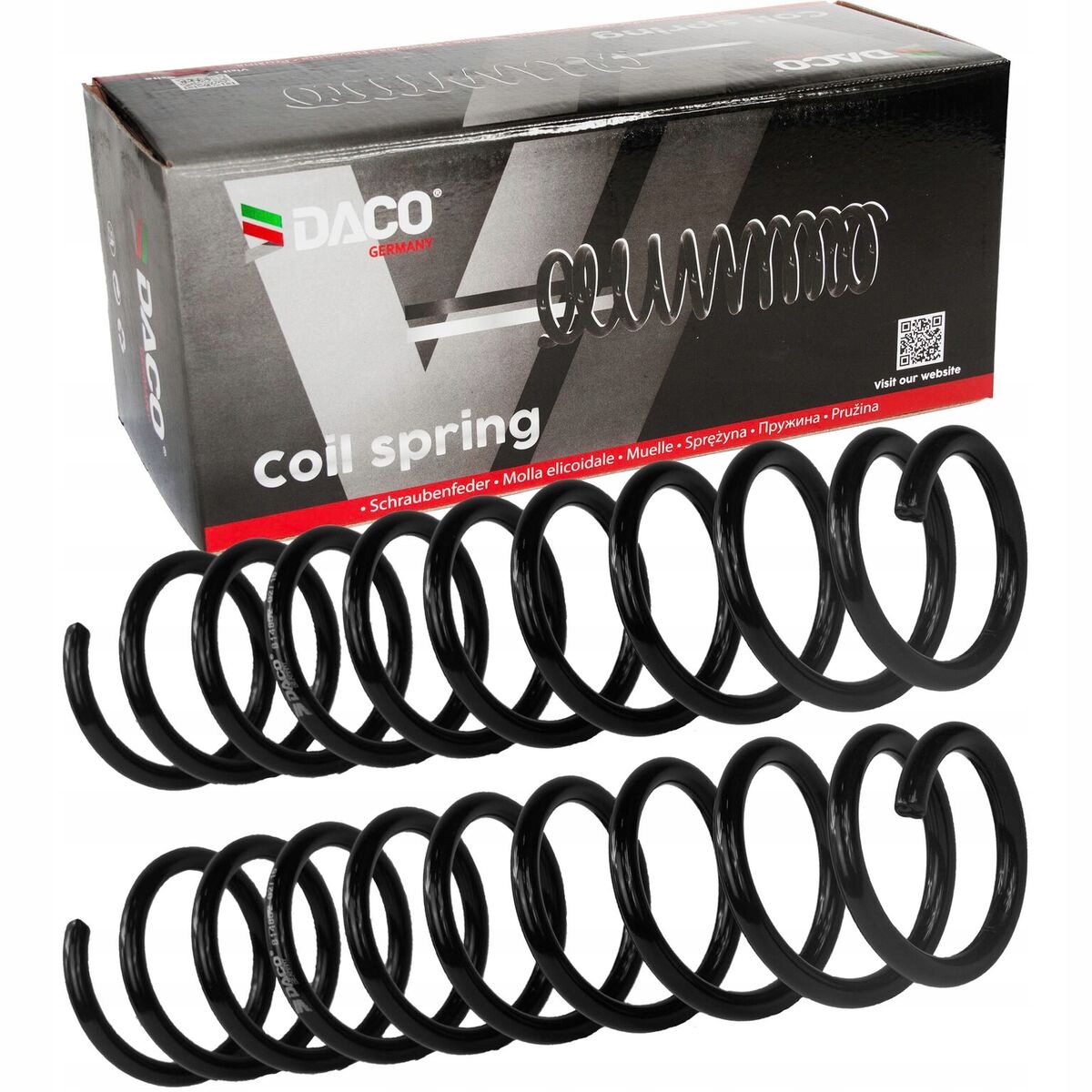 814802 - Пружина X2 Daco задня Volvo S40 і 2000-2004