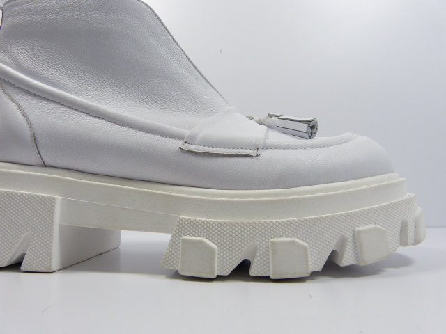 Białe botki sneakersy na traperze R.Polański 37,5 Kod producenta 46163