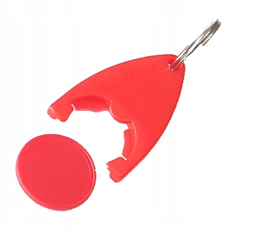 

Brelok Do Wózka Sklepowego Żeton Odpowiednik 2zł