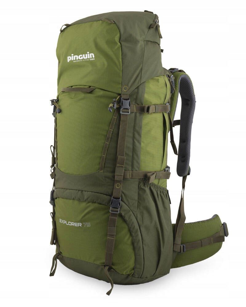 Pinguin Explorer 75 Khaki duży plecak trekkingowy